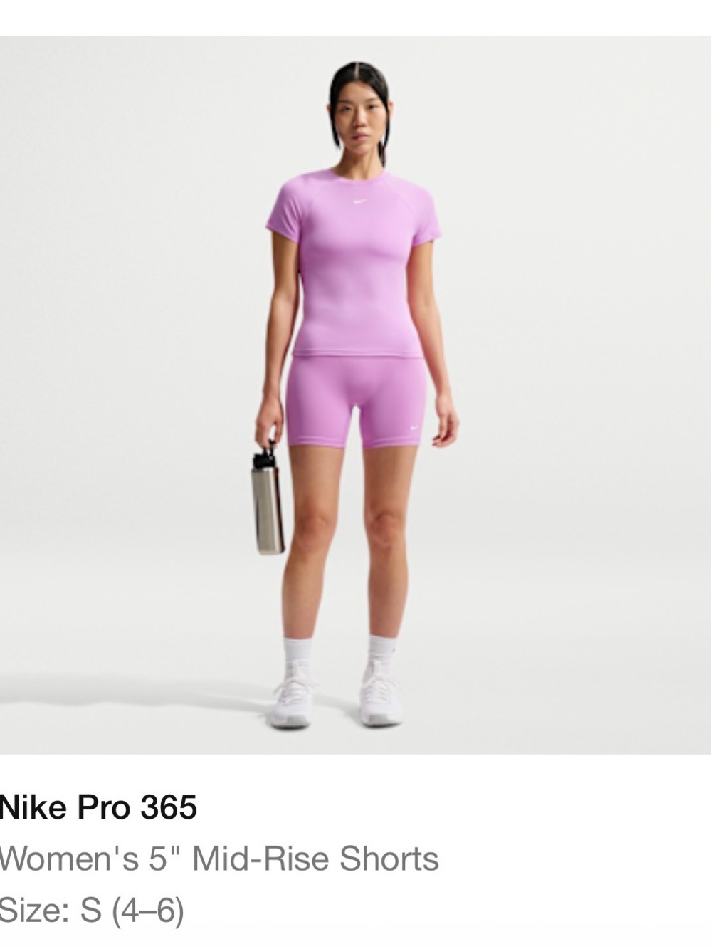 Nike Women's Short-Sleeve Performance Top in Lavender
